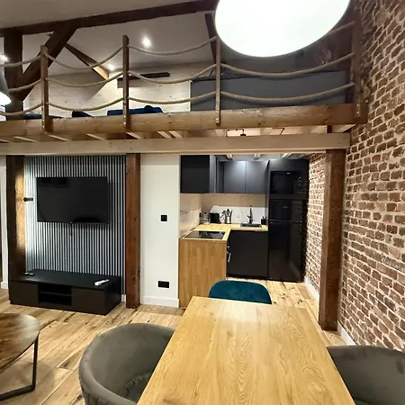 Apartment Loft In The Center By Kobiela Katowice